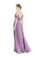 Shop Off the Shoulder Open Cowl-Back Evening Maxi Dress