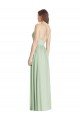 Shop Criss Cross Strap Backless Maxi Long Chiffon Evening Dress