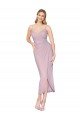 Shop Short Knee Length Chiffon Wrap Cocktail Evening Dress with Straps