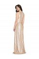 Shop Floor Length Halter Neck Sparkling Sequin Evening Dress with Pleats