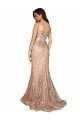 Shop Sleek Long Mermaid Sparkling Sequin Evening Dress