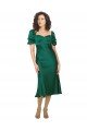 Shop Ruched Sleeve Silky Satin Evening Dress
