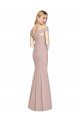 Shop Off the Shoulder Criss Cross Back Trumpet Evening Dress