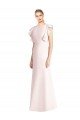 Shop Ruffle Cap Sleeves Open Back Trumpet Evening Dress