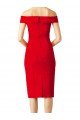 Shop Off the Shoulder Square Neck Cocktail Evening Dress